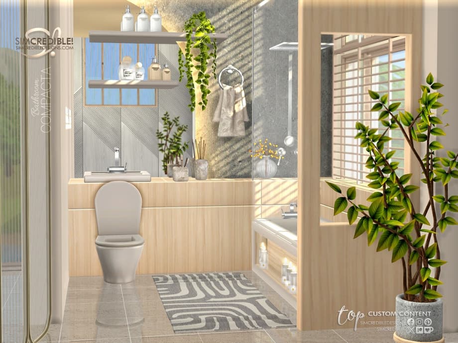 Галерея мода Набор для ванной Compacta Bathroom #1